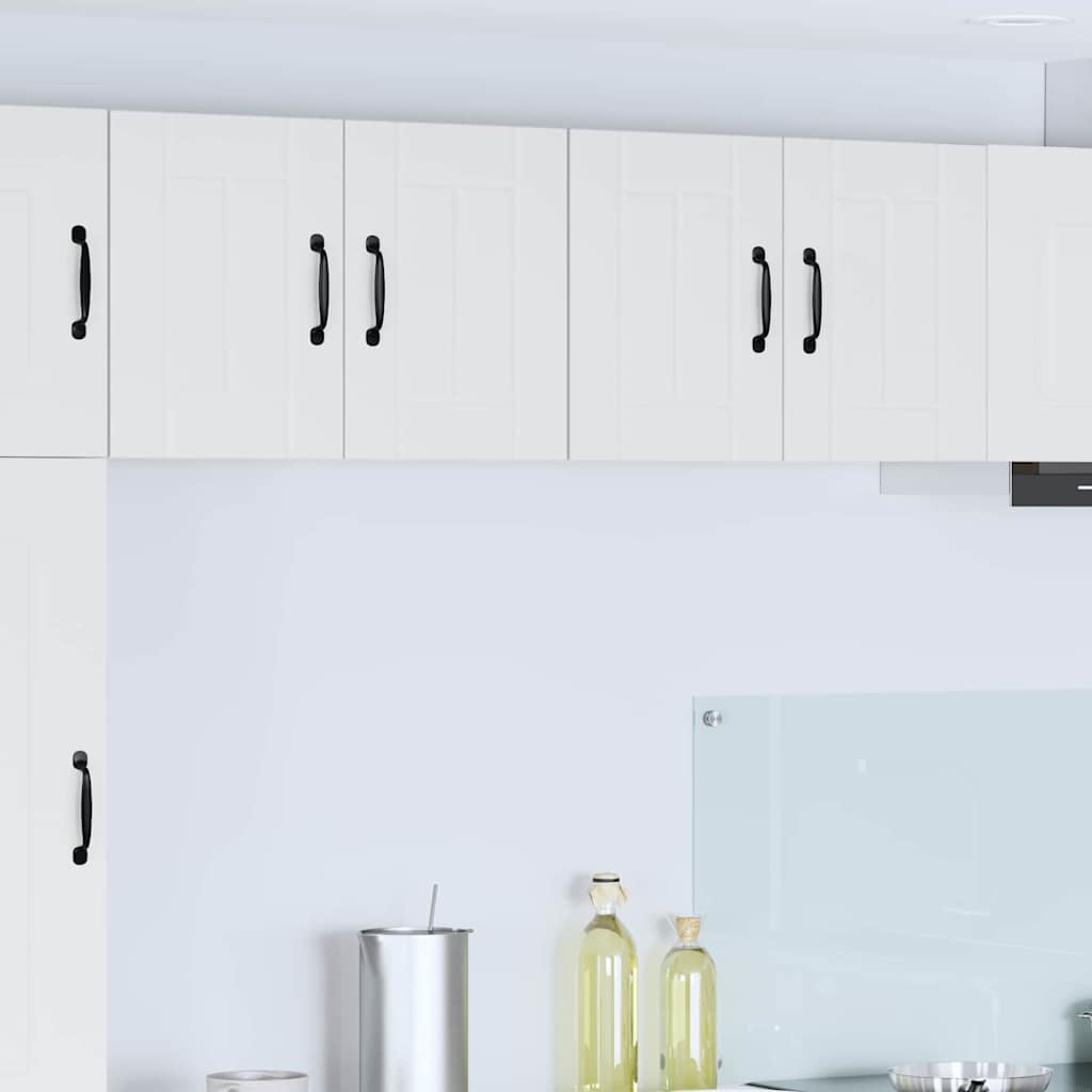 Veggskap LUCCA 2 pcs Hvit 60 x 31 x 40 cm Konstruert tre