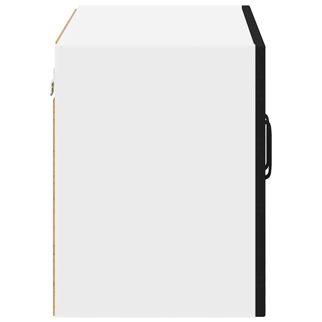 Veggskap LUCCA 2 pcs Svart 60 x 31 x 40 cm Konstruert tre