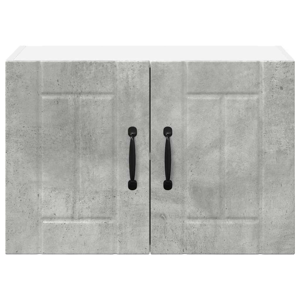 Veggskap LUCCA Betonggrå 60 x 31 x 40 cm Konstruert tre