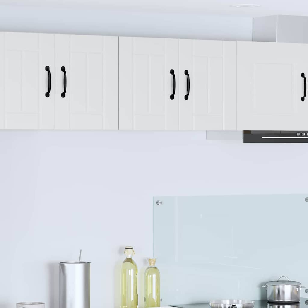 Veggskap LUCCA Høgglans hvit 60 x 31 x 40 cm Konstruert tre
