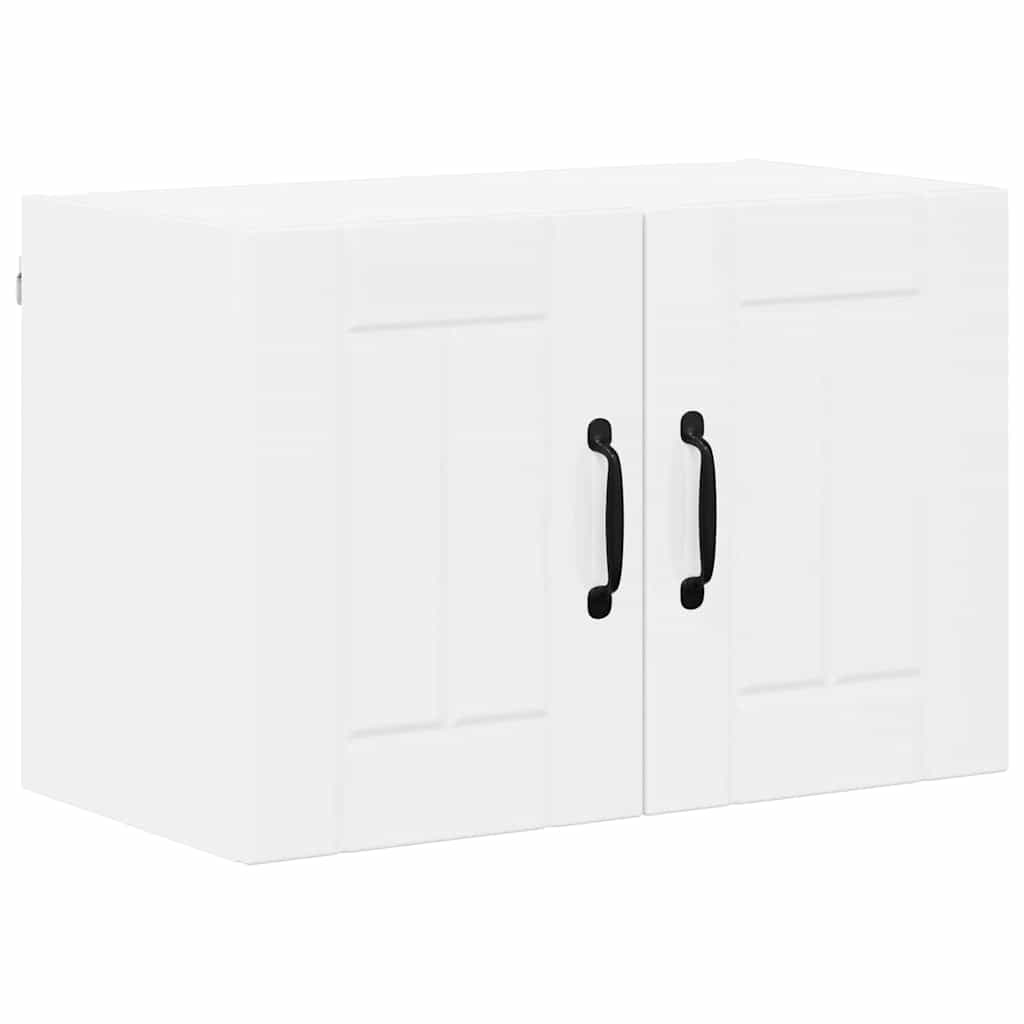 Veggskap LUCCA Høgglans hvit 60 x 31 x 40 cm Konstruert tre