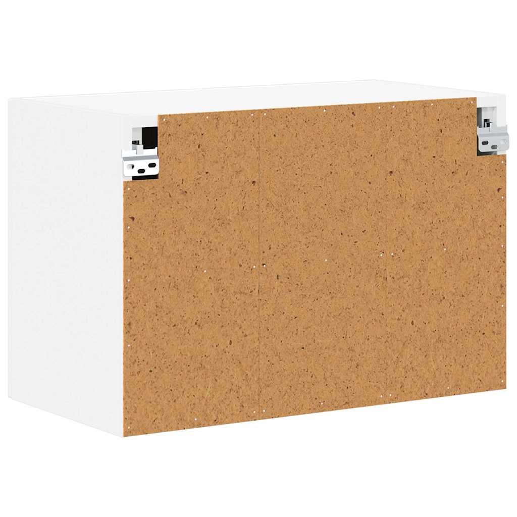 Veggskap LUCCA Høgglans hvit 60 x 31 x 40 cm Konstruert tre