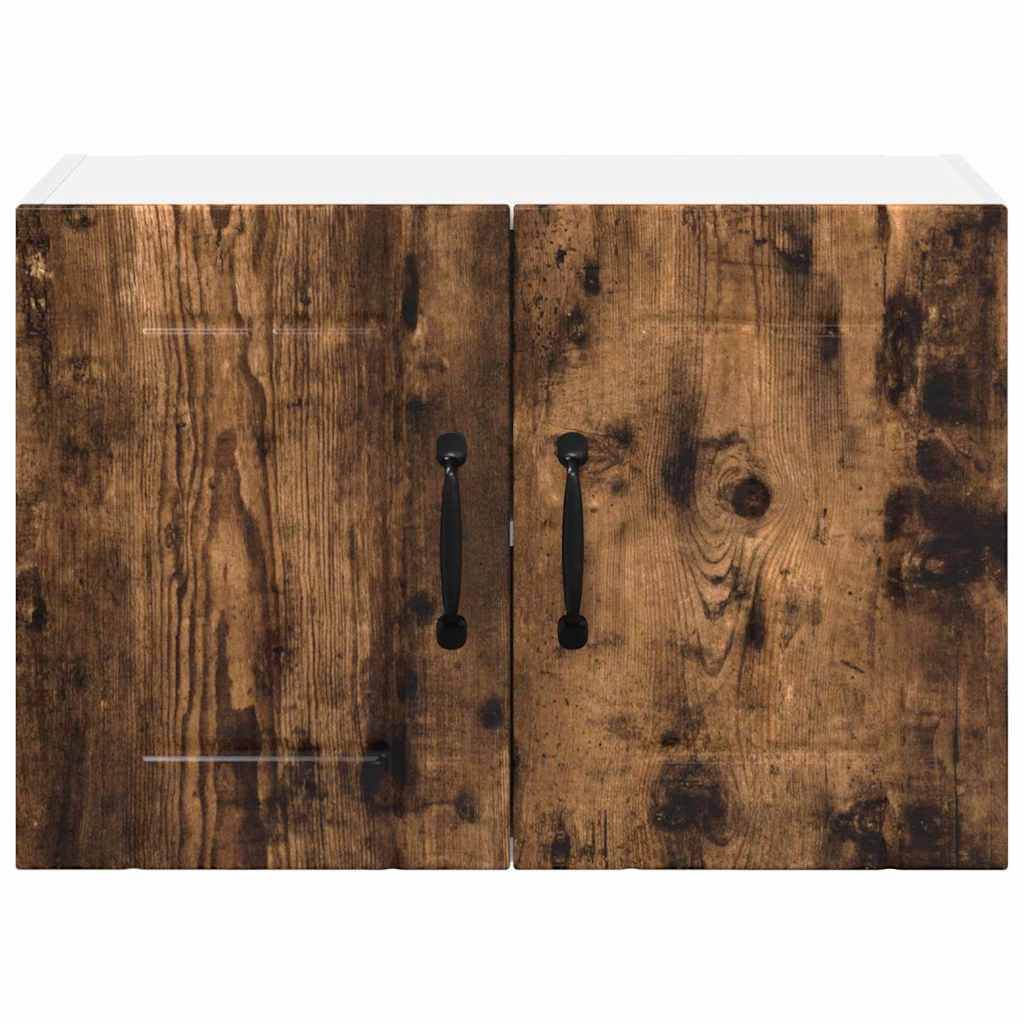 Veggskap LUCCA 2 pcs Røkt Eik 60 x 31 x 40 cm Konstruert tre