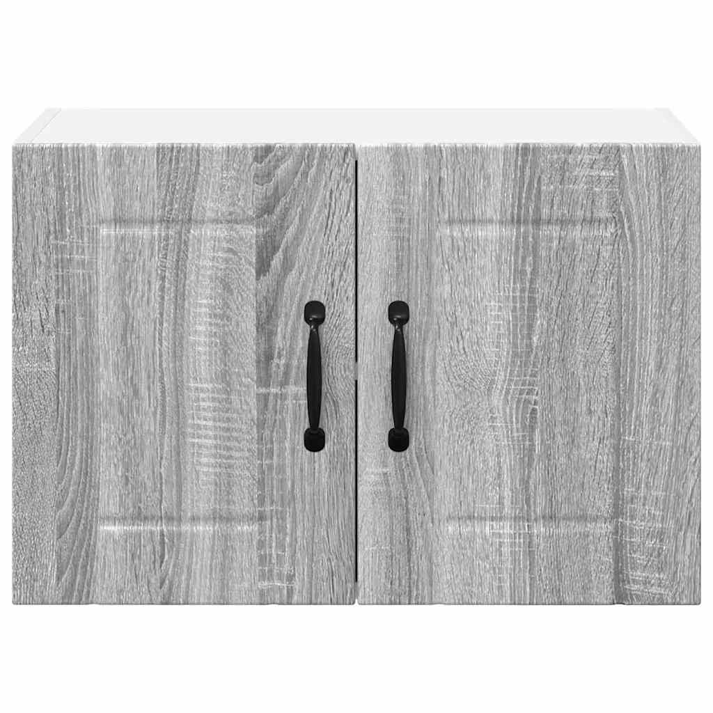 Veggskap LUCCA 2 pcs Grå sonoma 60 x 31 x 40 cm Konstruert tre