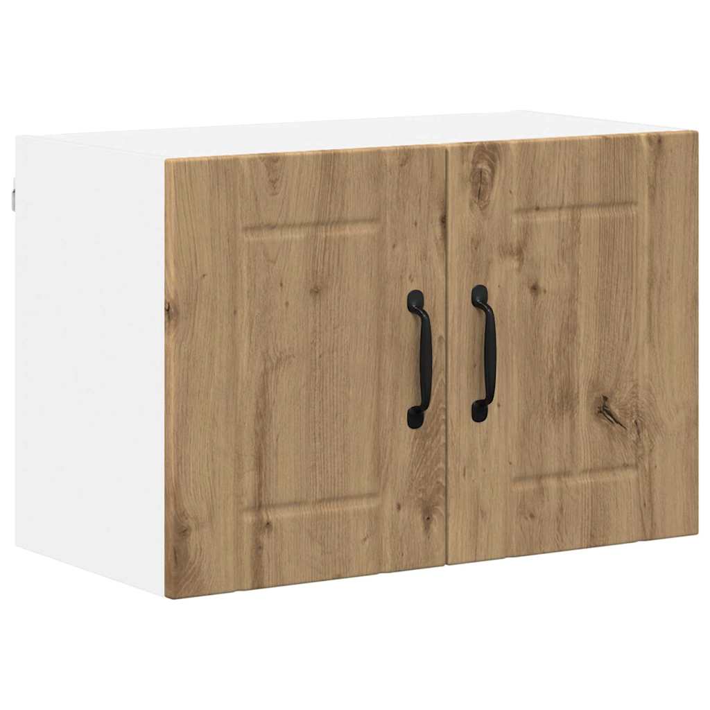Veggskap LUCCA 2 pcs Artisan eik 60 x 31 x 40 cm Konstruert tre