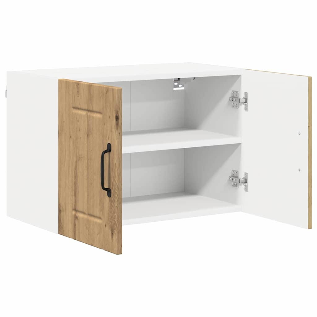 Veggskap LUCCA 2 pcs Artisan eik 60 x 31 x 40 cm Konstruert tre