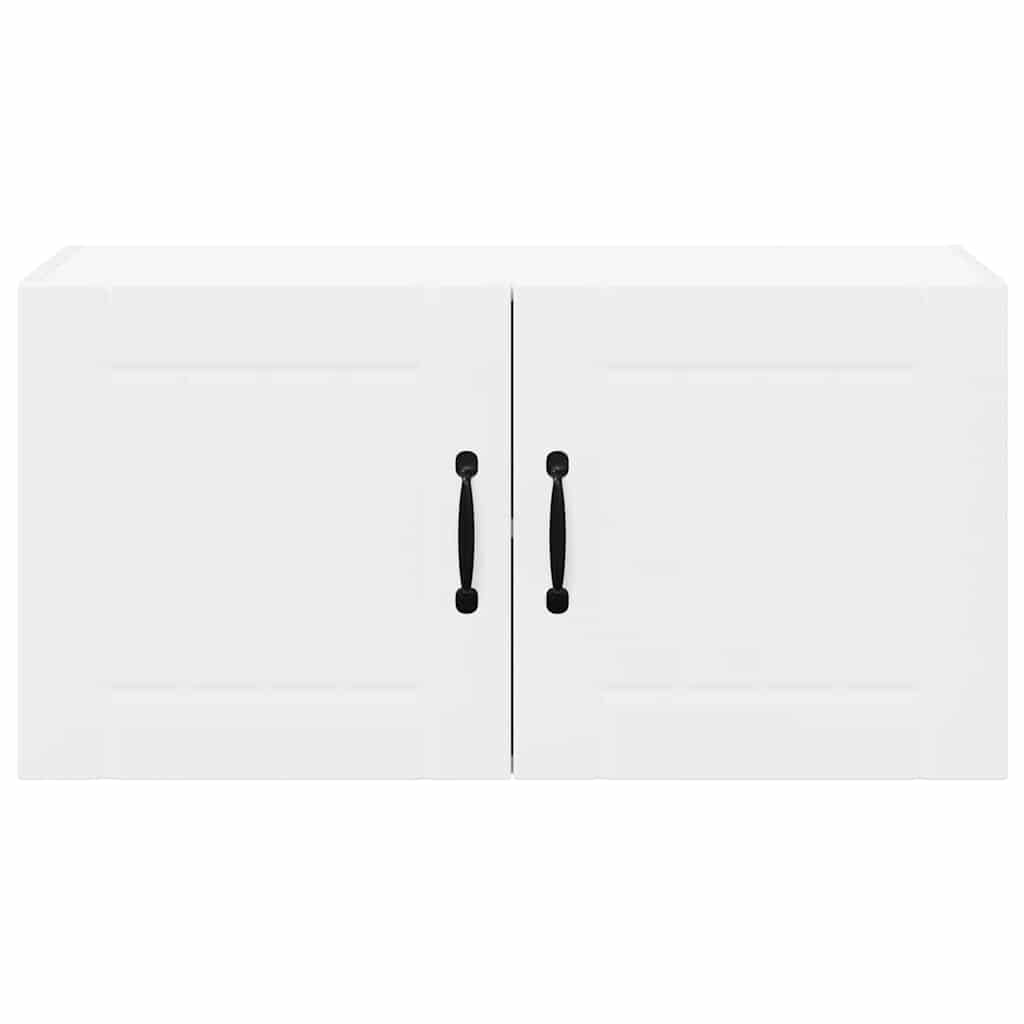 Kjøkken veggskap med hylle Hvit 80 x 31 x 40 cm Konstruert tre