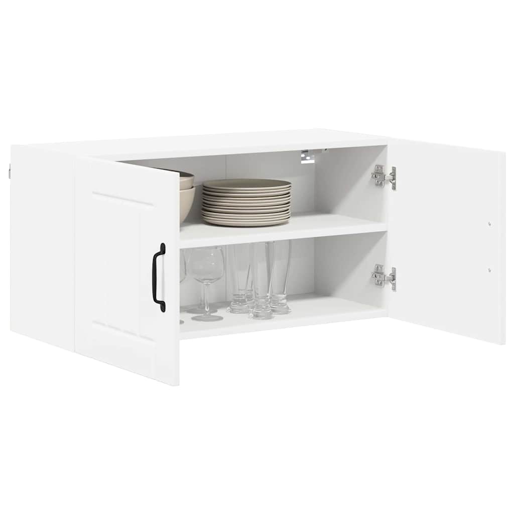 Veggskap LUCCA Hvit 80 x 31 x 40 cm Konstruert tre