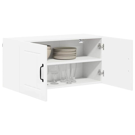 Veggskap LUCCA Hvit 80 x 31 x 40 cm Konstruert tre