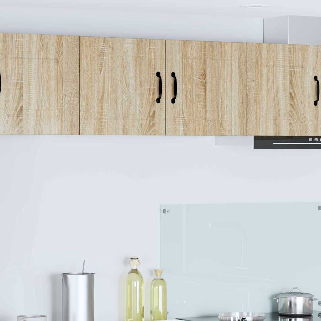 Veggskap LUCCA Sonoma eik 80 x 31 x 40 cm Konstruert tre
