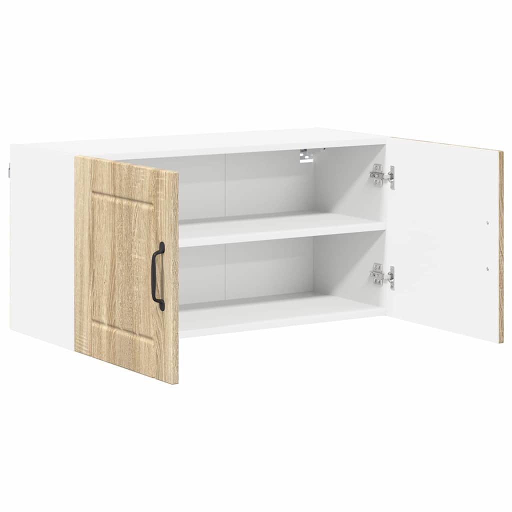 Veggskap LUCCA Sonoma eik 80 x 31 x 40 cm Konstruert tre