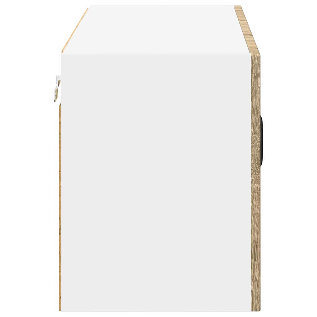 Veggskap LUCCA Sonoma eik 80 x 31 x 40 cm Konstruert tre