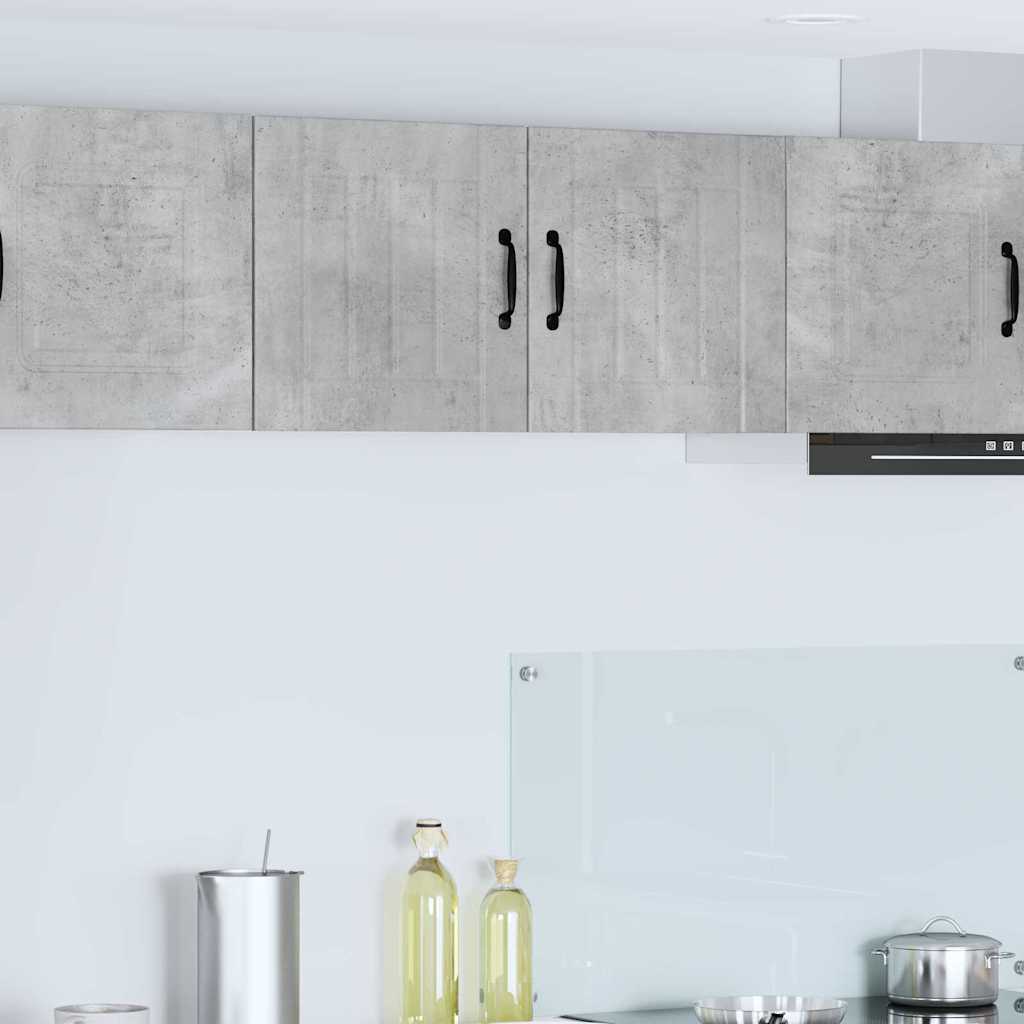 Veggskap LUCCA Betonggrå 80 x 31 x 40 cm Konstruert tre