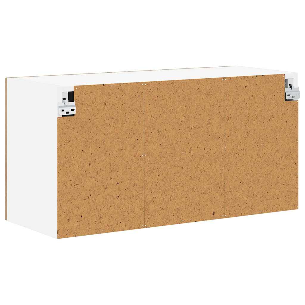 Veggskap LUCCA Artisan eik 80 x 31 x 40 cm Konstruert tre