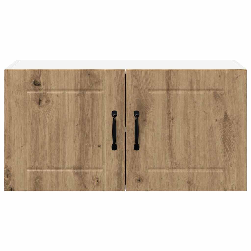 Veggskap LUCCA Artisan eik 80 x 31 x 40 cm Konstruert tre