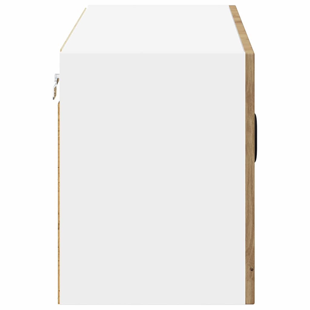 Veggskap LUCCA Artisan eik 80 x 31 x 40 cm Konstruert tre