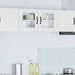 Vegghylle LUCCA Hvit 80 x 31 x 40 cm Konstruert tre