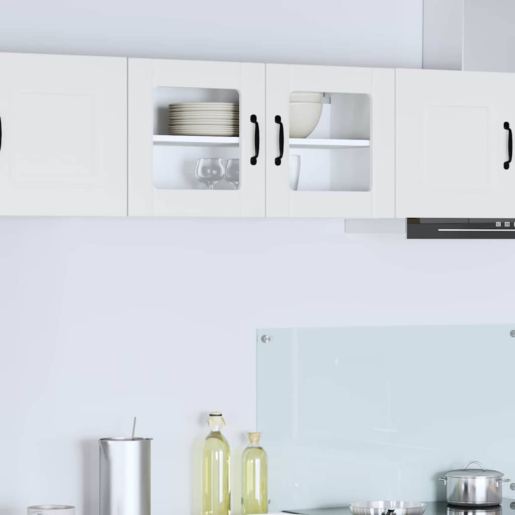 Vegghylle LUCCA Hvit 80 x 31 x 40 cm Konstruert tre