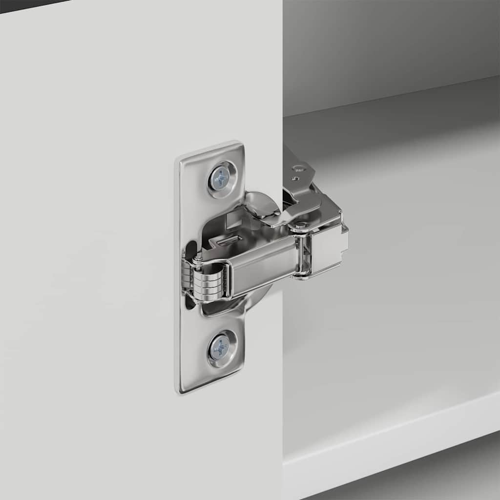 Kjøkken veggskap med hylle Svart 57 x 57 x 40 cm Konstruert tre