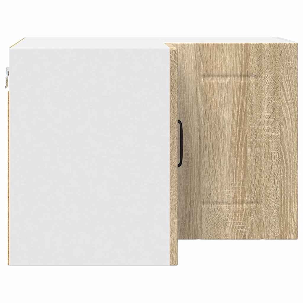 Vegghjørneskap LUCCA Sonoma eik 57 x 57 x 40 cm Konstruert tre