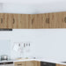 Vegghjørneskap LUCCA Artisan eik 57 x 57 x 40 cm Konstruert tre