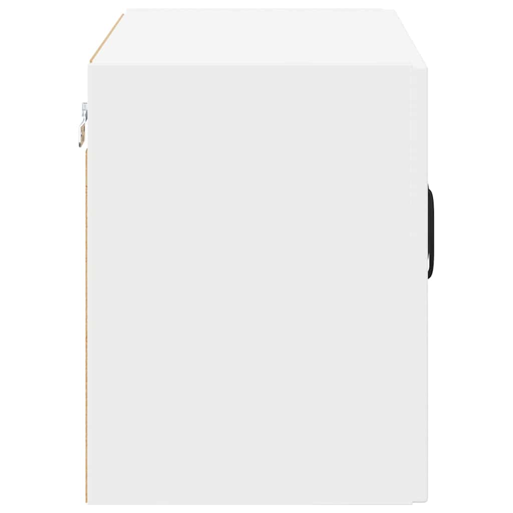Vegghylle LUCCA 2 pcs Hvit 60 x 31 x 40 cm Konstruert tre