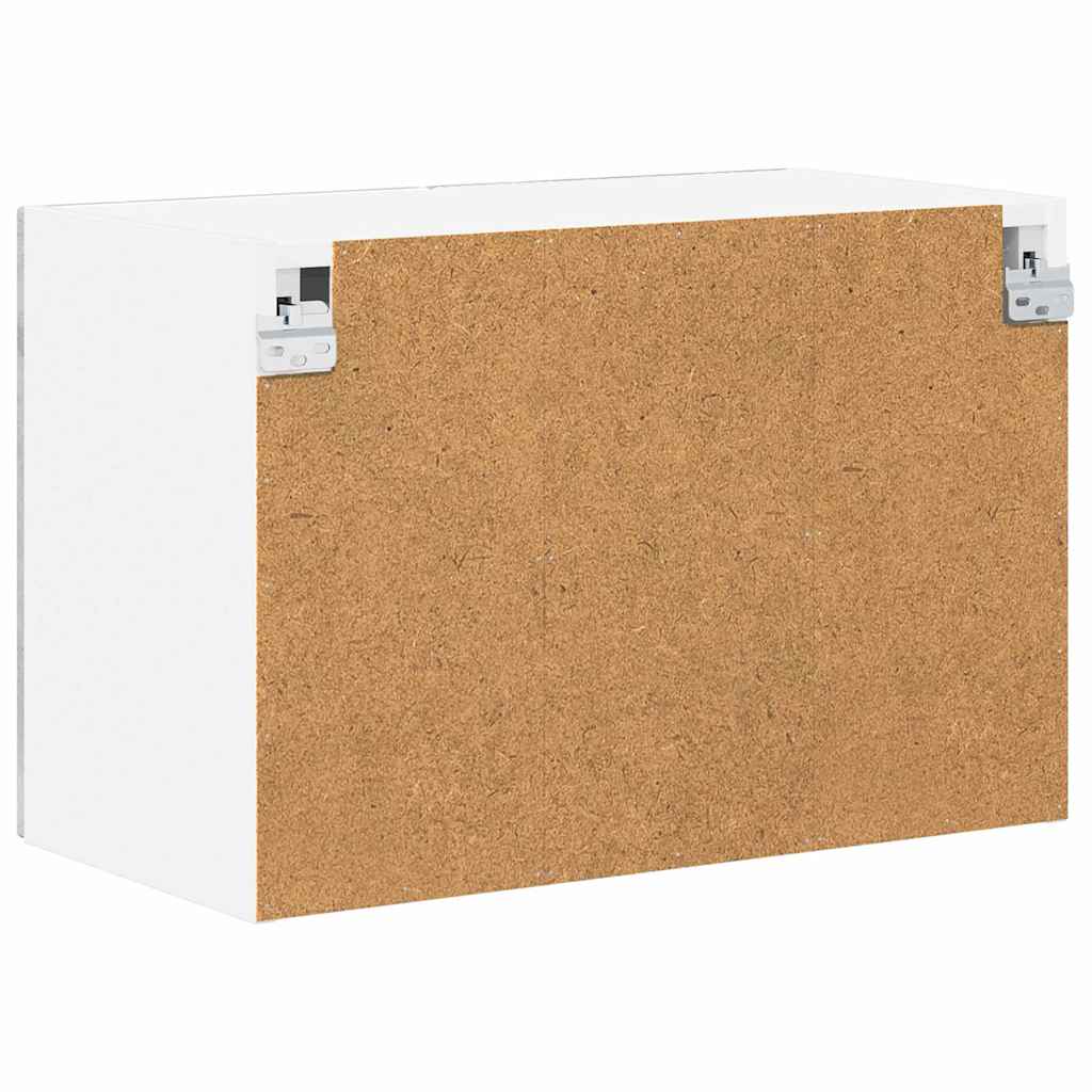 Vegghylle LUCCA 2 pcs Betonggrå 60 x 31 x 40 cm Konstruert tre
