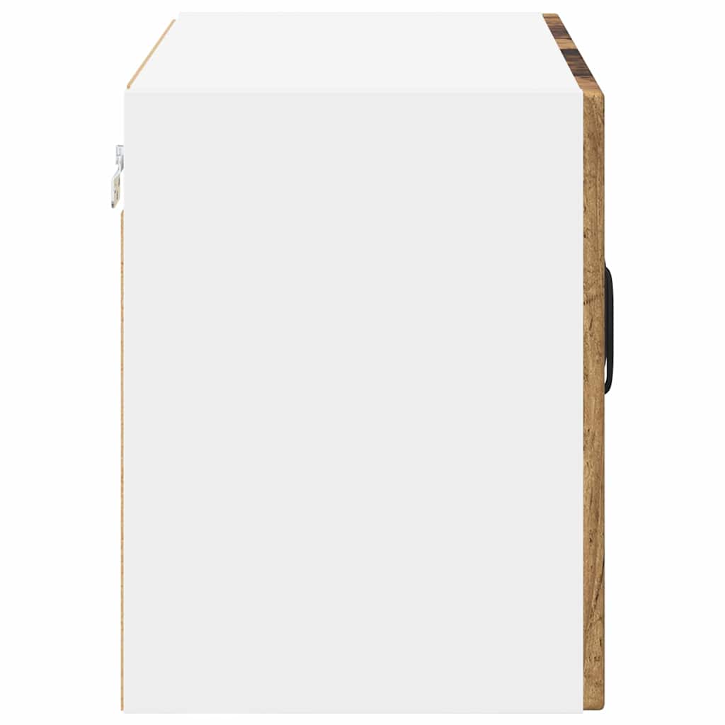 Vegghylle LUCCA Gammelt tre 60 x 31 x 40 cm Konstruert tre