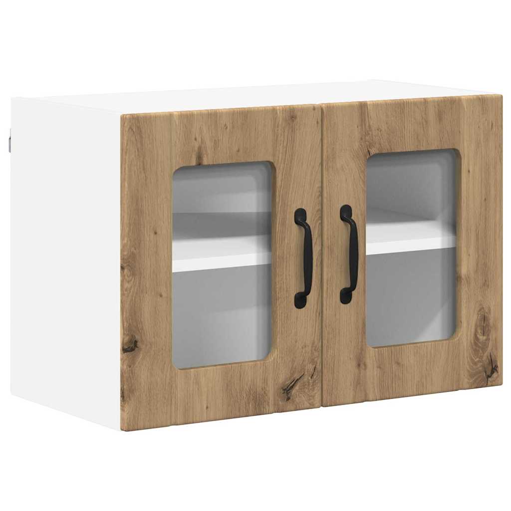 Vegghylle LUCCA 2 pcs Artisan eik 60 x 31 x 40 cm