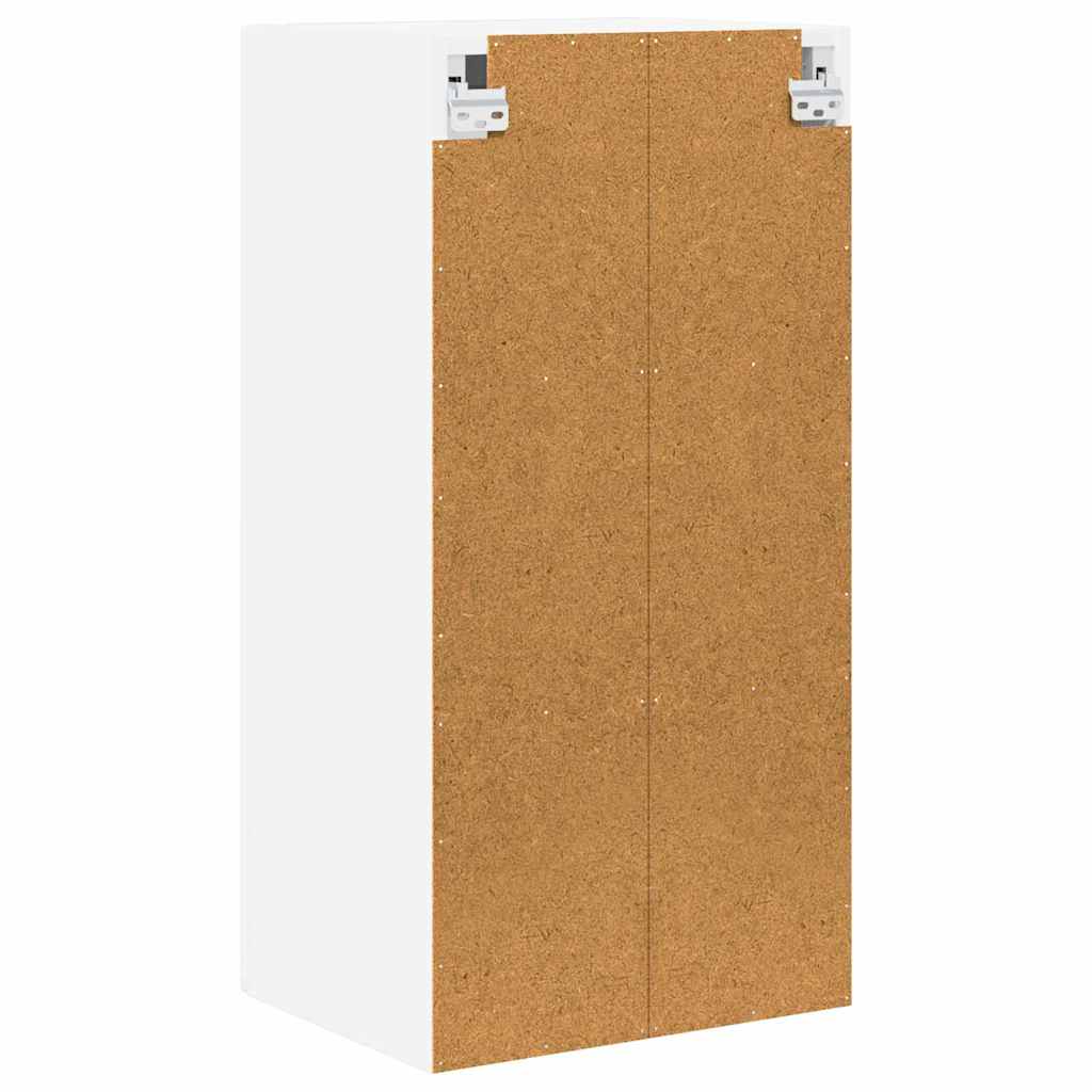 Vegghylle LUCCA Hvit 40 x 31 x 80 cm Konstruert tre