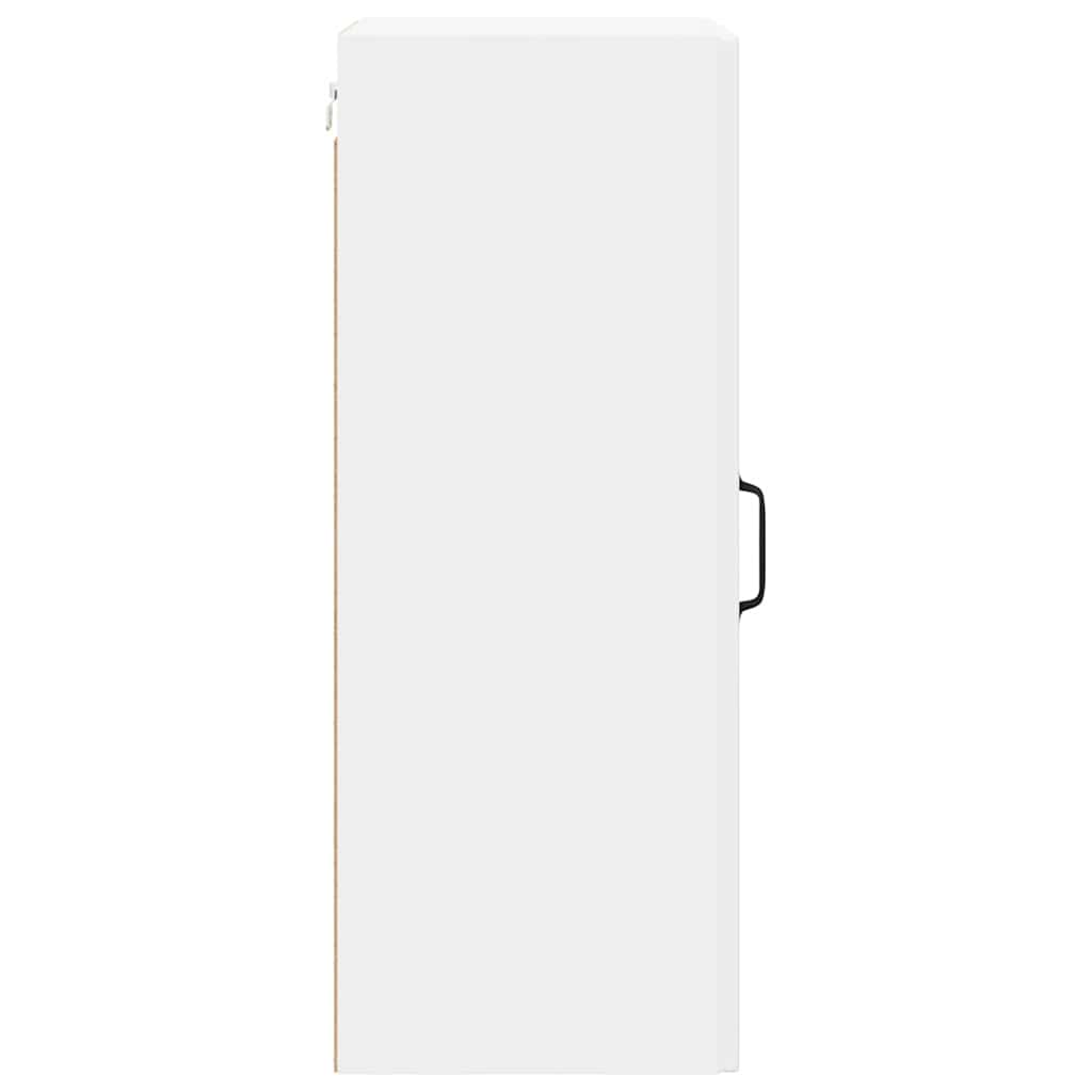 Kjøkken veggskap med hylle Hvit 40 x 31 x 80 cm Konstruert tre