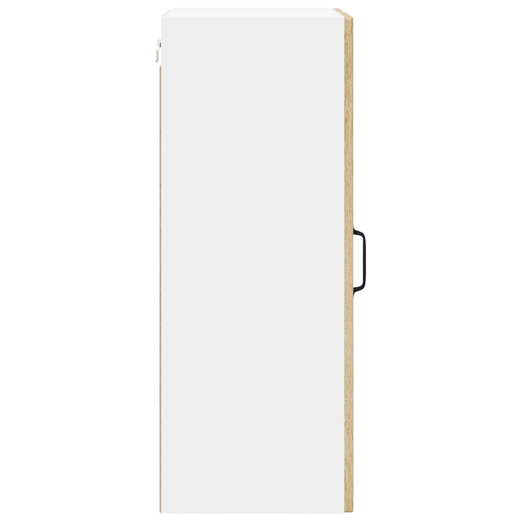 Vegghylle LUCCA 2 pcs Sonoma eik 40 x 31 x 80 cm Konstruert tre
