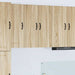 Veggskap LUCCA Sonoma eik 30 x 31 x 80 cm Konstruert tre