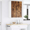 Kjøkken veggskap Røkt eik 30 x 31 x 80 cm Konstruert tre