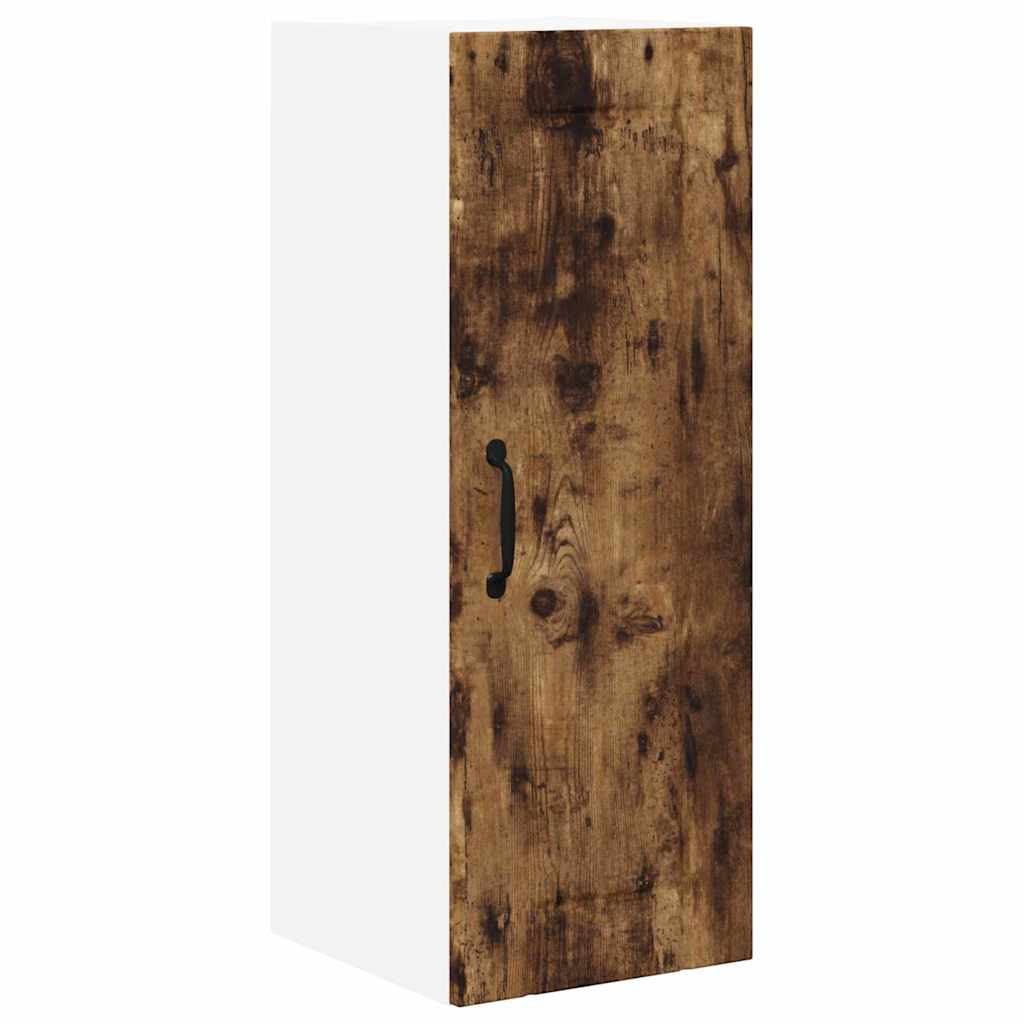 Kjøkken veggskap Røkt eik 30 x 31 x 80 cm Konstruert tre