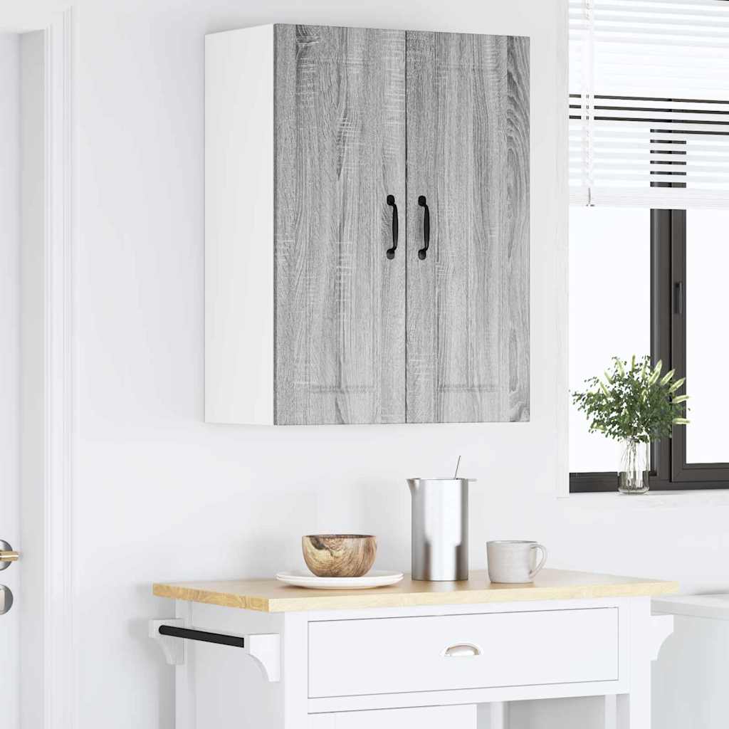 Veggskap LUCCA Grå sonoma 30 x 31 x 80 cm Konstruert tre