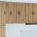 Veggskap LUCCA Artisan eik 30 x 31 x 80 cm Konstruert tre