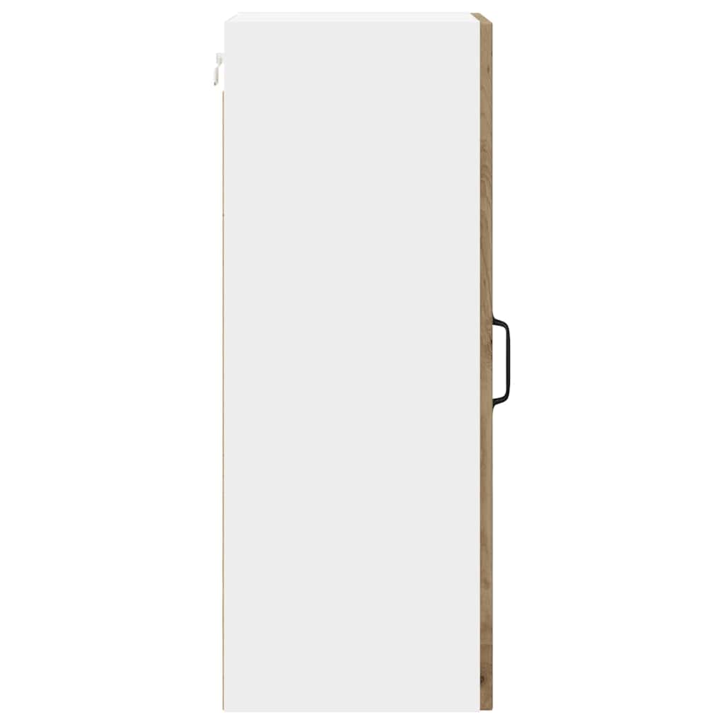 Kjøkken veggskap med hylle 2 pcs Artisan Eik 30 x 31 x 80 cm