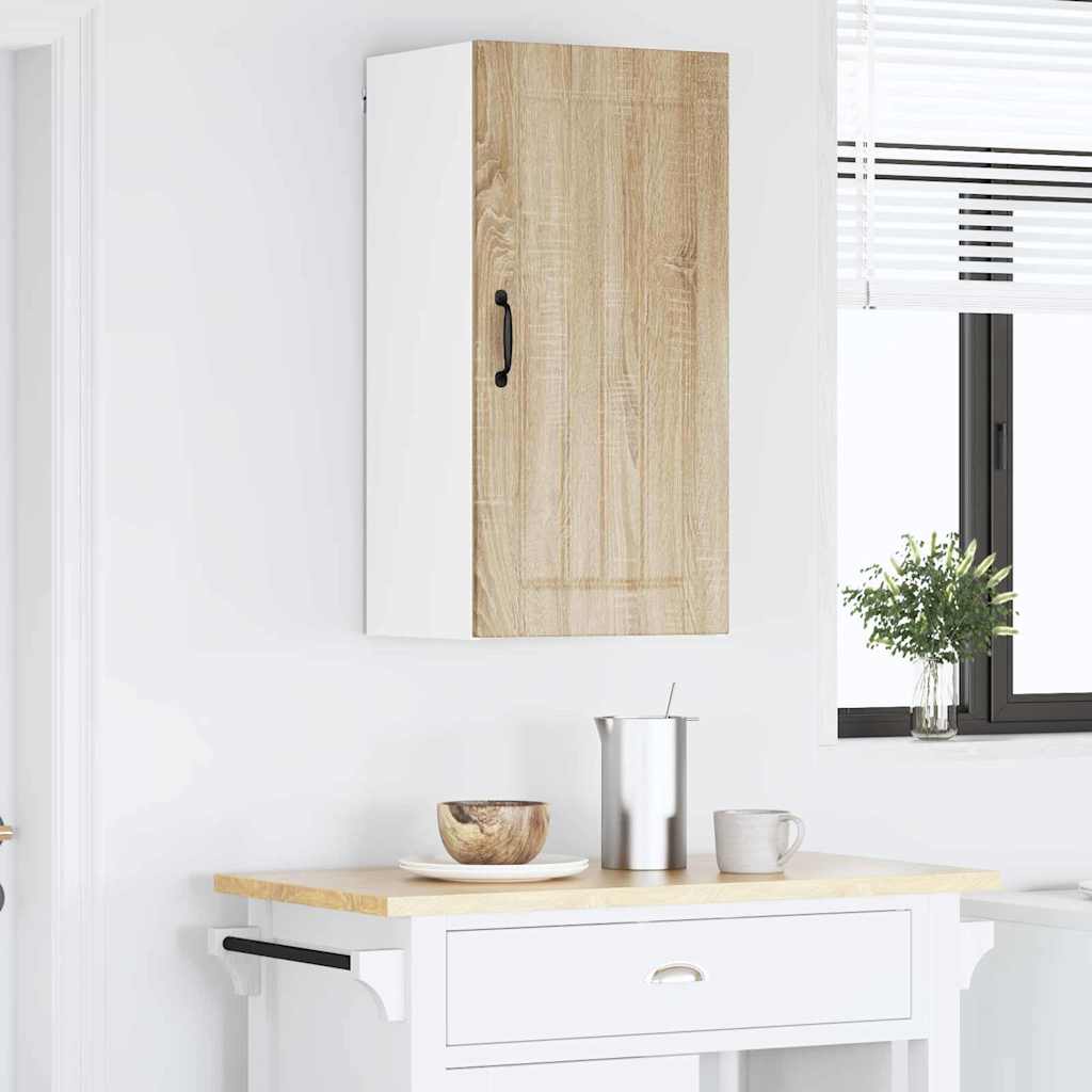 Veggskap LUCCA Sonoma eik 40 x 31 x 80 cm Konstruert tre