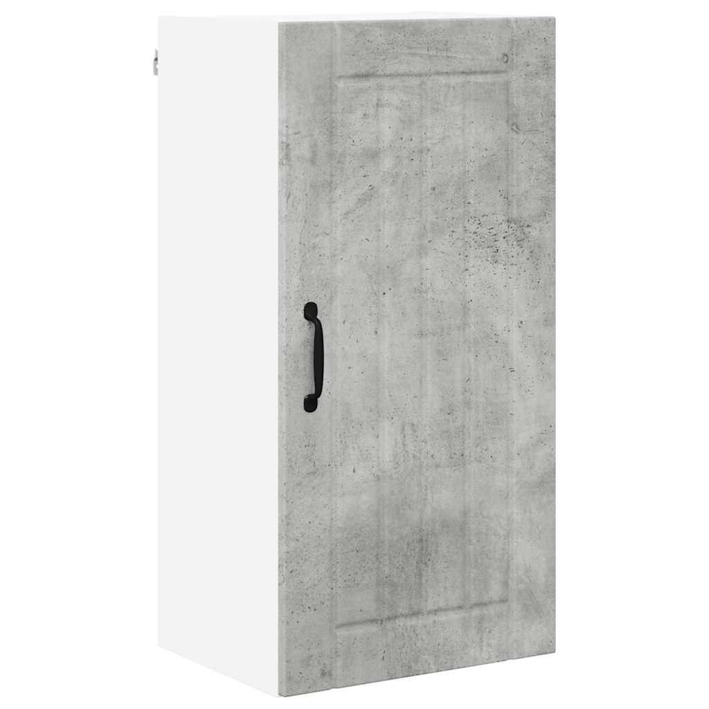 Veggskap LUCCA Betonggrå 40 x 31 x 80 cm Konstruert tre