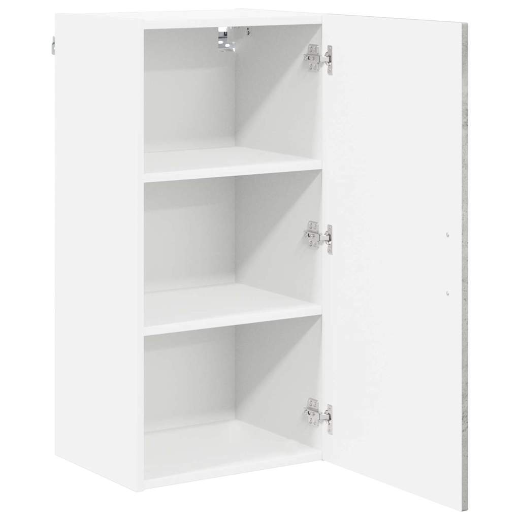 Veggskap LUCCA Betonggrå 40 x 31 x 80 cm Konstruert tre