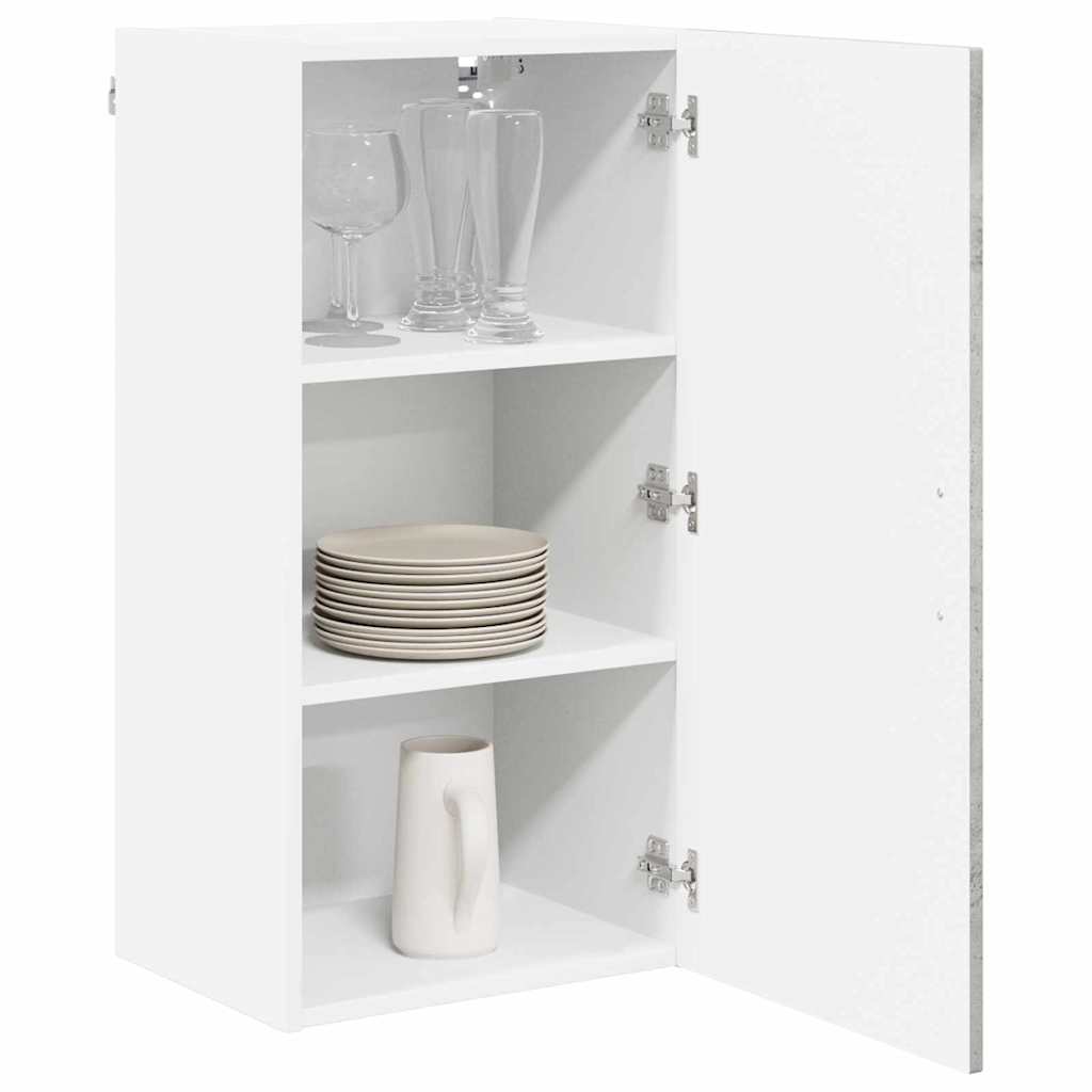 Veggskap LUCCA Betonggrå 40 x 31 x 80 cm Konstruert tre