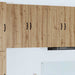 Veggskap LUCCA Artisan eik 40 x 31 x 80 cm Konstruert tre