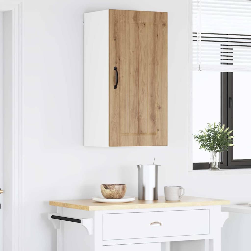 Veggskap LUCCA Artisan eik 40 x 31 x 80 cm Konstruert tre