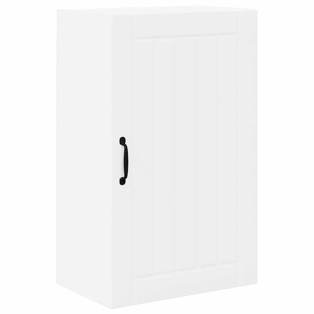 Kjøkken veggskap med hylle Hvit 50 x 31 x 80 cm Konstruert tre