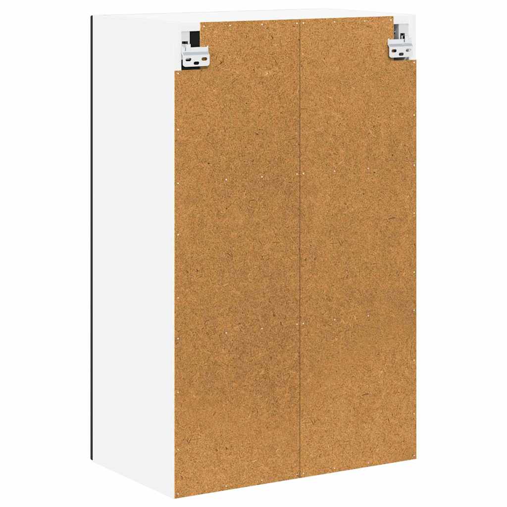 Kjøkken veggskap med hylle Svart 50 x 31 x 80 cm Konstruert tre