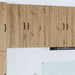 Veggskap LUCCA Artisan eik 50 x 31 x 80 cm Konstruert tre