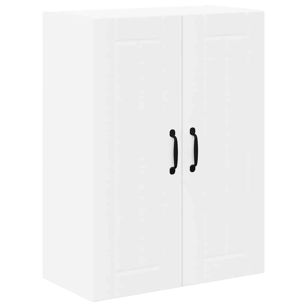 Kjøkken veggskap med hylle Hvit 60 x 31 x 80 cm Konstruert tre