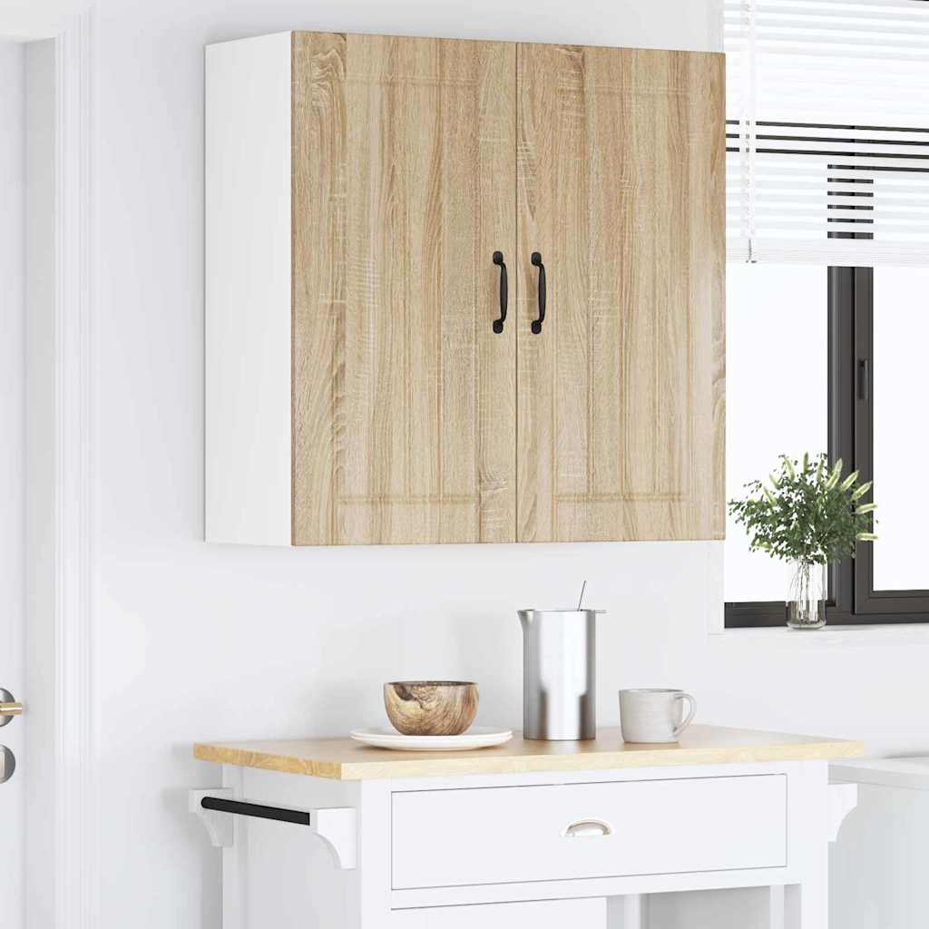 Veggskap LUCCA Sonoma eik 80 x 31 x 80 cm Konstruert tre