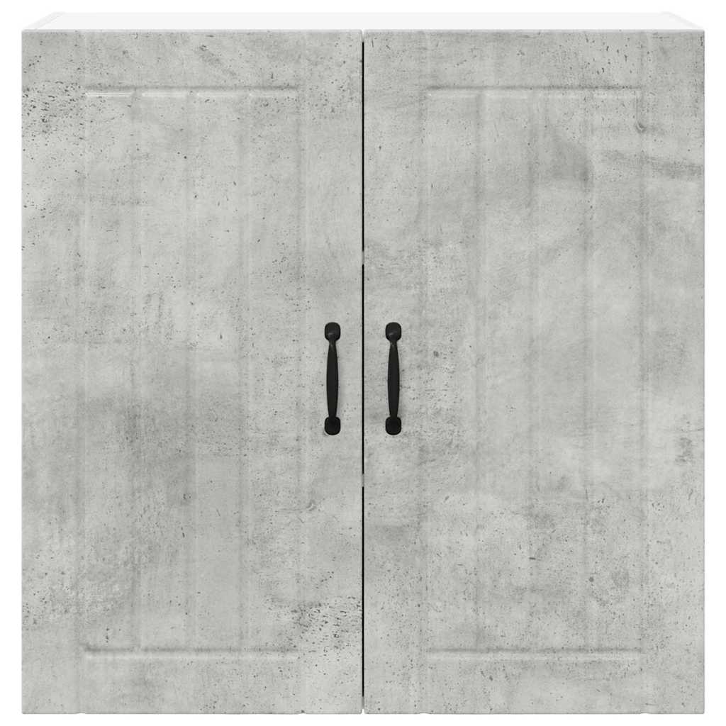 Veggskap LUCCA Betonggrå 80 x 31 x 80 cm Konstruert tre